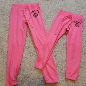 Justice Joggers 2 Sizes